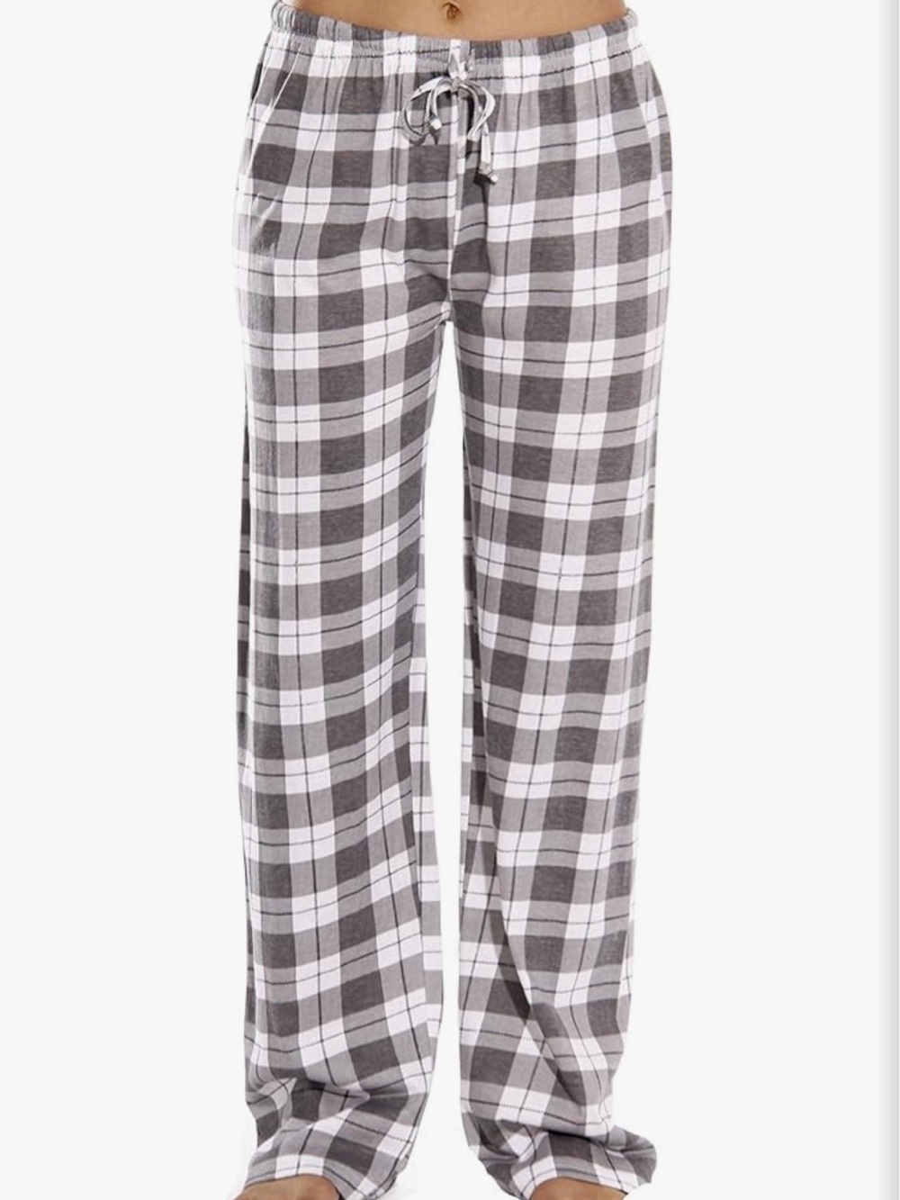 NWT Gray Plaid Lounge Pants | XL